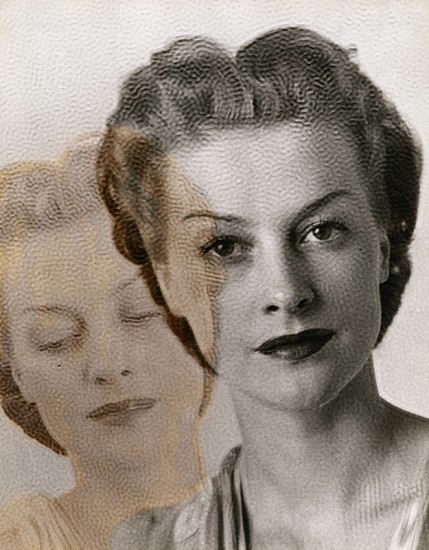 Josef Breitenbach, A Woman and Her Conscience, New York
c. 1945, Vintage toned gelatin silver print