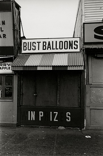 Richard Gordon, Coney Island, Win Prizes
1969-70, Vintage gelatin silver print