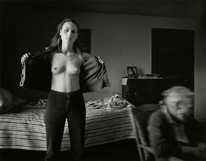 Emmet Gowin, Edith and Rennie Booher, Danville, Virginia
1970, Gelatin silver print; printed no later than 1980