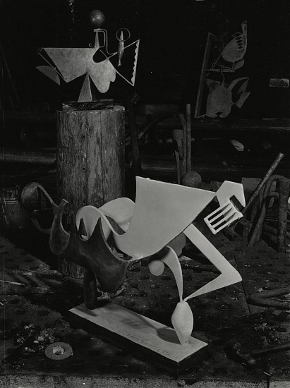 Eliot Elisofon, David Smith's Studio
1938, Vintage gelatin silver print